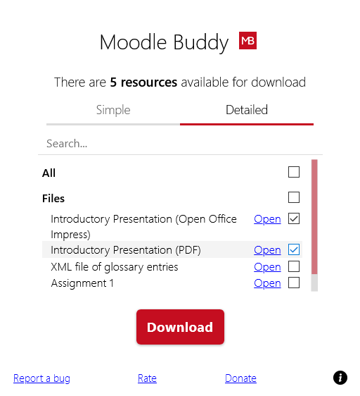 Project screenshot